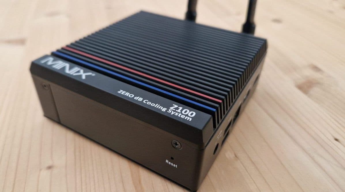 Un mini-pc Minix à refroidissement passif
